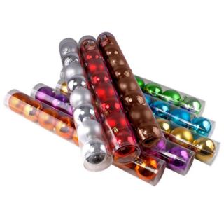 VIanočné gule ø 8 cm - set 8 ks LE-52260 - Hnedá LE-52260
