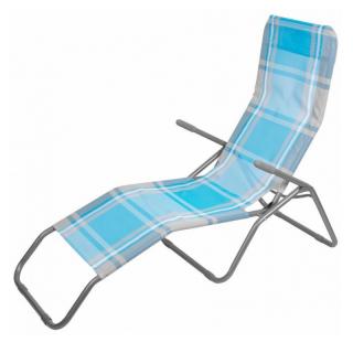 Záhradné Lehátko JAMAICA - modré PRO- 802100