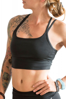 RebelSkin podprsenka Black s možností výměny či vrácení do 30 dnů zdarma - XS