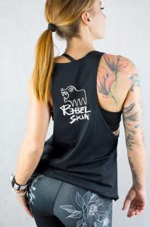 RebelSkin top black s možností výměny či vrácení do 30 dnů zdarma