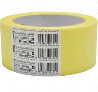 Mako Basic lepiaca páska zakrývacia hladký krep, 3 dni, do 60 ° C, 48 mm × 50 m