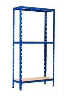 Policový regál 1550x800x300 Farba: Modrá