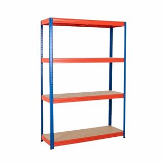 Regál 1800x1400x450mm, modrý