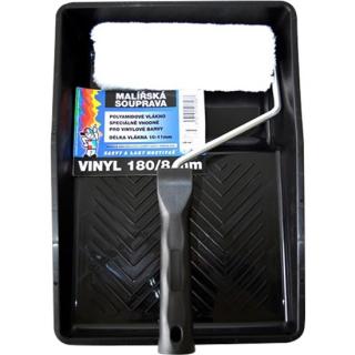 Valček mal. vinyl 180/8 mm komplet bal