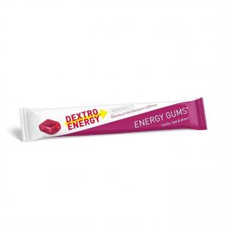 Dextro Energy - Energy gums+ kofein (příchuť černý rybíz)