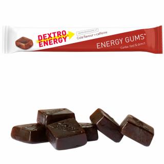 Dextro Energy - Energy gums+ kofein (příchuť kola)