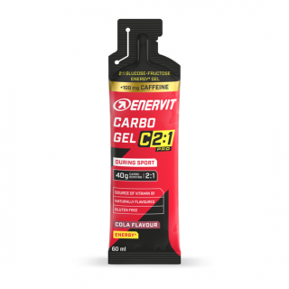 ENERVIT Carbo Gel C2:1 s kofeinem coca cola