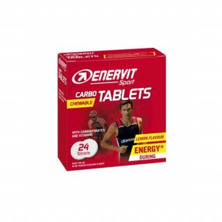 ENERVIT Carbo Tablets - 24 energetických tablet - citron (ENERVIT Carbo Tablets - 24 energetických tablet - citron)