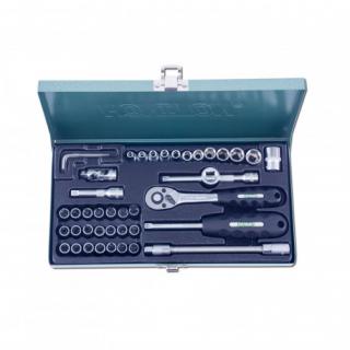 Gola sada 1/4" sada 43-dielna v kovovom boxe  H1143