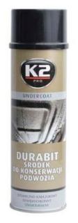 K2 DURABIT 500ml - gumo-asfalt na podvozok