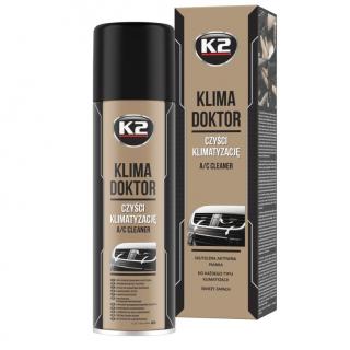 K2 KLIMA DOKTOR 500ml penový čistič klimatizácie - s hadičkou