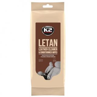 K2 LETAN WIPPES utierky na kožu+kondicionér 24ks