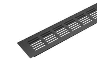 Vetracia mriežka KR-445 250*60 čierna