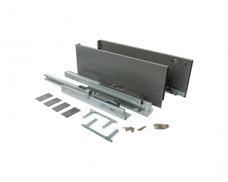 Zásuvka s bočným panelom DTC Magic Star Plus 3D jednoduchá montáž 174 mm antracitová Délka: 400
