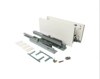 Zásuvka s bočným panelom DTC Magic Star Plus 3D jednoduchá montáž 174 mm biela Délka: 400
