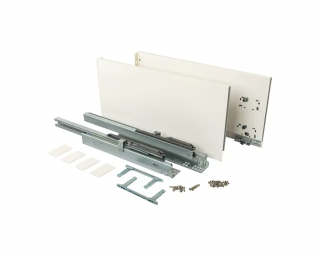Zásuvka s bočným panelom DTC Magic Star Plus 3D jednoduchá montáž 238 mm biela Délka: 400