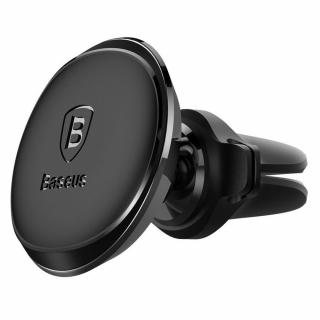 Baseus Magnetický držák ventilace do auta Baseus (Overseas Edition) - černý