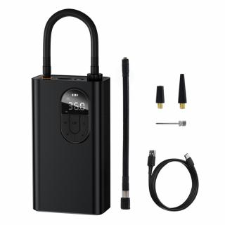 Baseus mini pumpa na kompresor do auta s baterií 2500mAh 54W černá (CRNL040001)