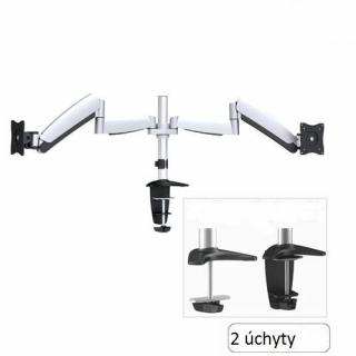 CONNECT IT TWIN ARM stolní držák na LCD monitor COMBO