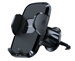 Držák do auta Joyroom připínací držák telefonu do mřížky ventilace – černý