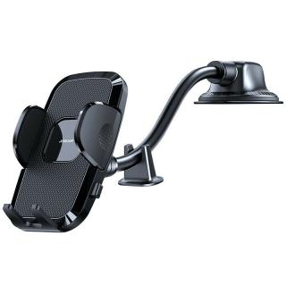 Joyroom Joyroom držák telefonu do auta s flexibilním ramenem na čelní sklo palubní desky černý (JR-ZS259)
