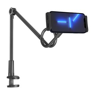Wozinsky dlouhý flexibilní držák telefonu a tabletu černý (WTHBK5)