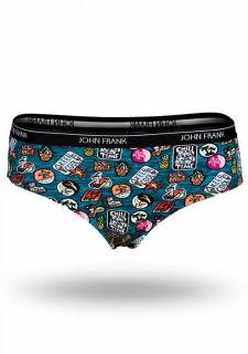 DÁMSKÉ KALHOTKY HIPSTER JOHN FRANK WJFD-H16 - XL