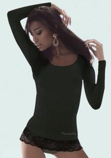 dámské tričko s dlouhým rukávem Pierre Cardin ALYSSA - L bílá