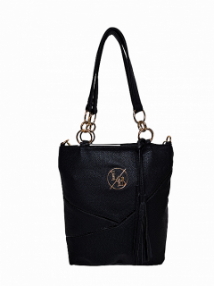 Kabelka Laura Biaggi A452/1 - black mat