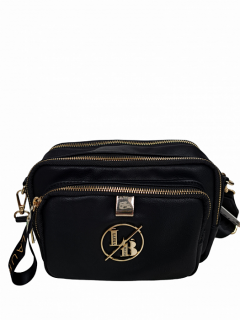Kabelka Laura Biaggi JS192/1 - black mat
