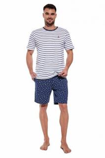 pánské pyžamo Cornette 073/155 Marine - 2XL