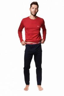 pánské pyžamo Henderson 39240 červená 22x - XL