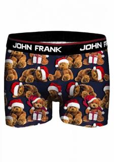 PÁNSKÉ VÁNOČNÍ BOXERKY JOHN FRANK JFBD08 - XL
