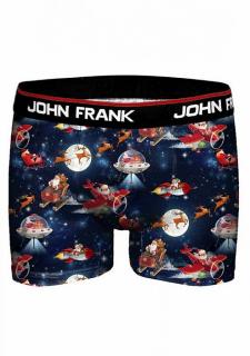 PÁNSKÉ VÁNOČNÍ BOXERKY JOHN FRANK JFBD10 - XL