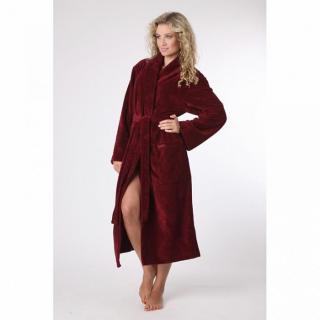 unisex savý župan Vestis 2149 Tampa 3651 vínová - XL vínová