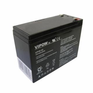 Batéria olovená 12V  10Ah VIPOW (Olovený akumulátor)