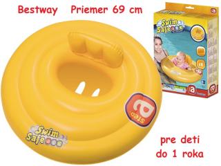 Bestway 32096 Nafukovacie koleso so sedákom pre najmenších 69cm, do 1 roka