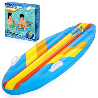 Bestway 42046 Nafukovačka v tvare Nafukovacej dosky Sunny Surf 114 cm x 46 cm, modrá