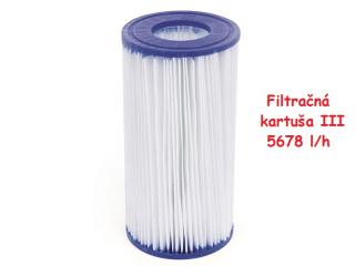 BESTWAY 58012 Filter, filtračná kartuša III 5678 l/h