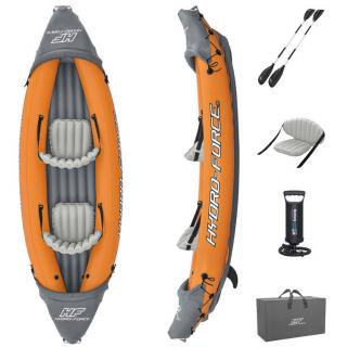 Bestway 65077 Nafukovací Kajak LITE-RAPID X2 321cm, pre 2 osoby + 2 hliníkové veslá Nafukovací Kajak LITE-RAPID X2 pre 2 osoby