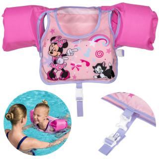 Bestway 9101A Plávacia Vesta s Rukávnikami Disney Minnie, 3-6rokov