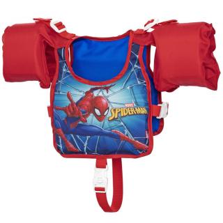 Bestway 98795 Plávacia Vesta s Rukávnikami Spiderman Marvel, 3-6rokov