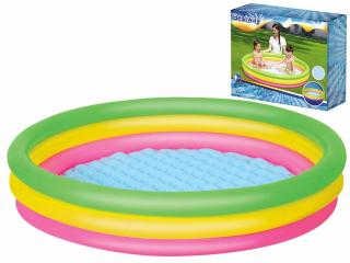 Bestway Detský nafukovací bazén s mäkkým dnom 152 cm x 30 cm