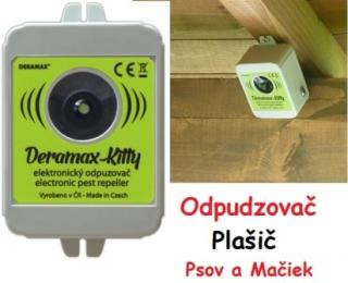 Deramax Odpudzovač Kitty, plašič mačiek a psov s adaptérom