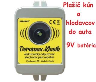 Deramax Odpudzovač Klasik, plašič kún a hlodavcov 9V
