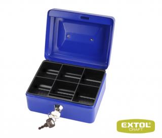 EXTOL Pokladnička na peniaze 20 cm plast
