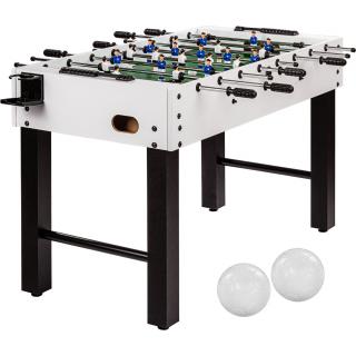 Games Planet Drevený Stolný futbal 125 x 101 x 79 cm TRAMBAMBULA, biely