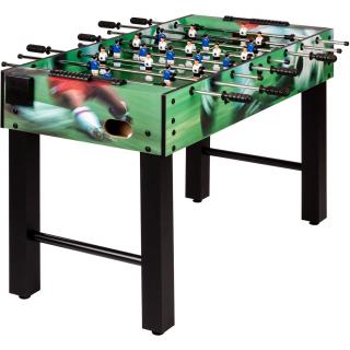 Games Planet Drevený Stolný futbal 125 x 101 x 79 cm TRAMBAMBULA, zelený