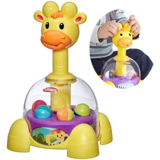 Hasbro PlaySkool Žirafa s loptičkami + Loptičkový Točiaci Výr