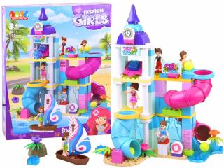 JDLT Plastová stavebnica AquaPark, Vodný park 155ks 